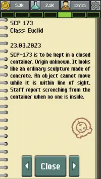 SCP Foundation:Idle Manager Screen Shot 4