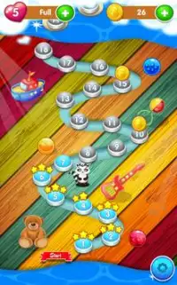 🎠 Bubble Rainbow Shooter PUZZLE FREE Match 3 🎠 Screen Shot 3