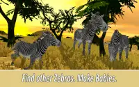 Zebra Family Simulator Screen Shot 1