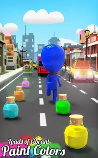 Twisty Color Runner - Endless Road Run Game Screen Shot 2