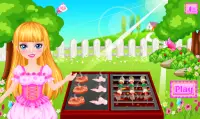 game cooking of the barbecue  for girls and boys Screen Shot 0