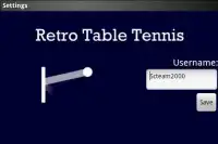 Retro Table Tennis Screen Shot 2