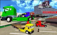 Şehir kamyon sürücüsü Screen Shot 3