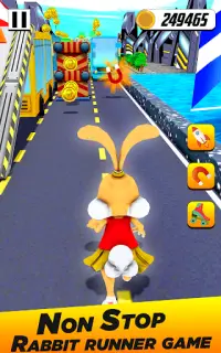 Bunny Runner: Subway Easter Bunny Run Screen Shot 8