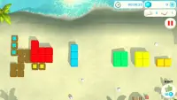 Tangram Puzzles Beach Party Screen Shot 0