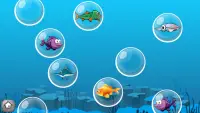 Toddler Puzzle: Fish & Bubbles🐠 Bubble Pop Screen Shot 7