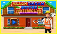 เกมตกแต่งบ้านก่อสร้างหาดในฝัน Screen Shot 0