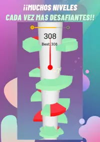 Jumpy Jumbo Helix Ball | Drop And Destroy Screen Shot 2