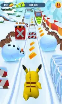 Pikachu Adventure City Runner Screen Shot 1