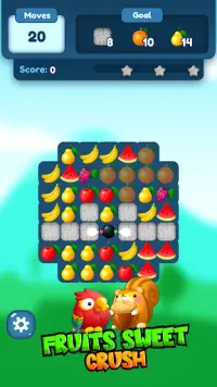 Fruits Sweets Crush game -Crush game, Fruits Crush Screen Shot 1