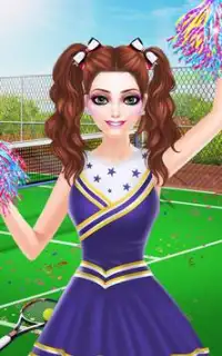 Game On! - Cheerleader Salon Screen Shot 12