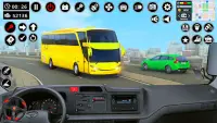 Coach Bus Train Driving Games Screen Shot 3