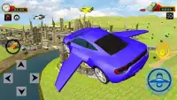 Car Flying Shooting Adventure 3D Volanti Game Screen Shot 4