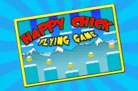Happy Chick - Flying Game Screen Shot 1