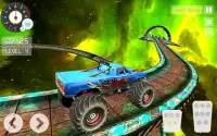 Monstair: Monster Truck Impossible Sky Tracks 2017 Screen Shot 11
