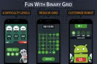 Binary Grid - Brain Math Game Screen Shot 0