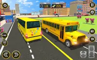 Trình mô phỏng lái xe buýt trường học 3D - 2020 Screen Shot 2