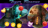 Best Escape Game -431- Tiger Rescue Game Screen Shot 2