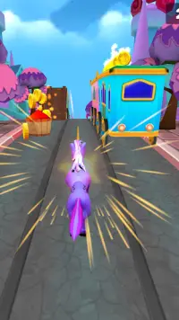 Unicorn Pony Runner:Pony Running Game 2021 Screen Shot 1