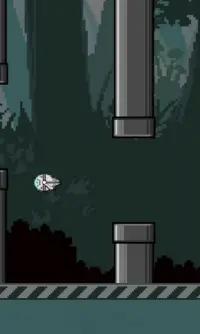 Galaxy Wars: Flappy Falcon - Endless Runner Game Screen Shot 1