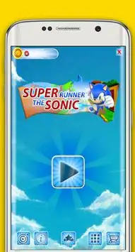 Super Sonic Hero Dash : Subway Sonics Surf Runner Screen Shot 0