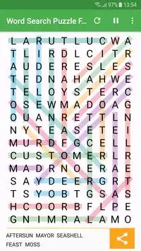 Word Search Puzzle Free 2 Screen Shot 2
