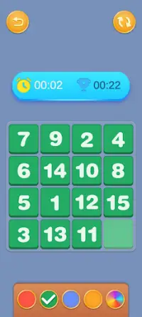 Number Puzzle - Slide Puzzle Screen Shot 7