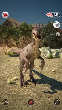 Talking Raptor : My Pet Dinosaur - Free Screen Shot 0