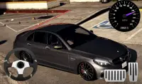 Parking Mercedes C63 AMG City Drive Screen Shot 0