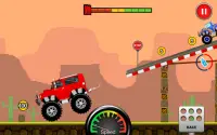 Monster Climb Racing - เกมแข่งรถผาดโผนจริง Screen Shot 3