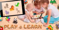 赤ちゃんのパズル：2〜3歳の子供向けのゲーム Screen Shot 0