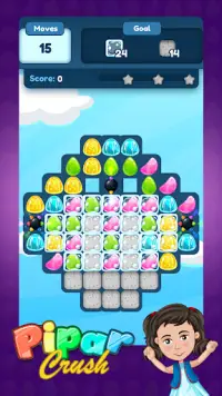 Pipar Crush - Candy Puzzle Match Screen Shot 1