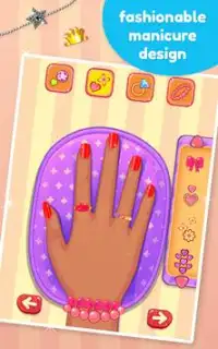 Игра «Салон дизайна ногтей» Screen Shot 10