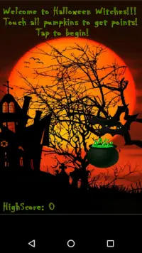 Halloween Pumpkin Witches Screen Shot 0