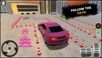 مواقف السيارات لعبة - محاكاة سيارة: قيادة مباريات Screen Shot 3
