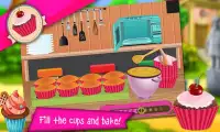 Jogos de Culinária Cupcakeria Screen Shot 3