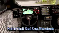 Police Tank And Cars Simulator Screen Shot 3