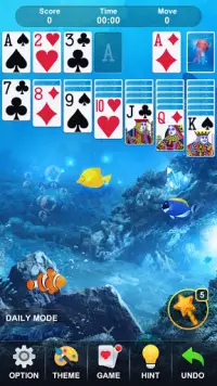 Solitaire Fish Screen Shot 1