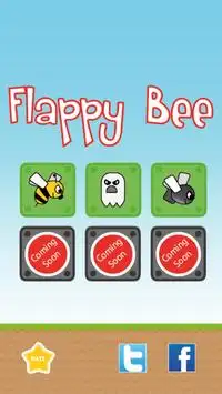 Flappy Bee Pro Screen Shot 1