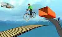 Impossible Bicycle Racing Stunts Pistas 3D Screen Shot 3