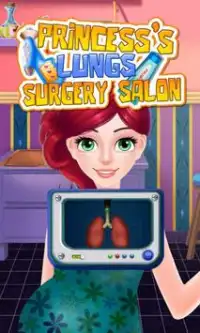 Princess's Lungs Surgery Salon Screen Shot 0