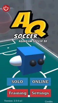 AQsoccer - AQuarium Soccer 3D || Online & OffLine Screen Shot 0
