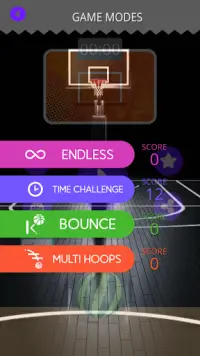 3D Basketball Dunk Hoops: Basketball Shooting Game Screen Shot 0
