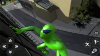 Amazing Rope Frog Strange Ninja Hero –Vegas Crime Screen Shot 1