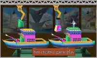 البحرية أسطول سفينة مصنع: قارب باني وصانع اللعبة Screen Shot 2