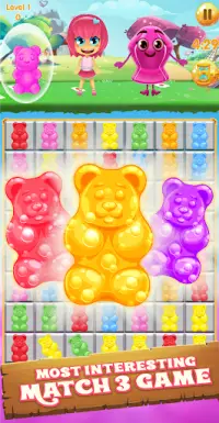Gummy Bears Jelly new games 2020 Screen Shot 0