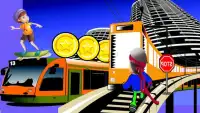 Londres Subway Surf 3D! Screen Shot 0