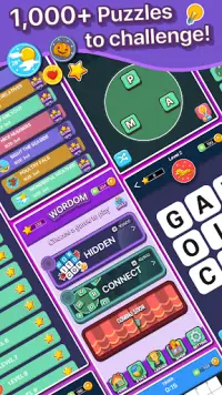 Wordom - All Word Games Screen Shot 0