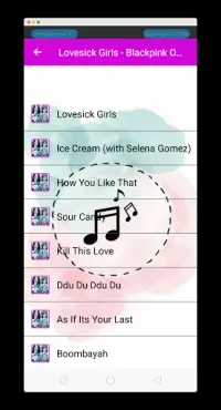 Lovesick Girls - Blackpink Offline Lyrics Screen Shot 3