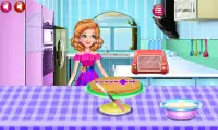सैंड्रा खाना पकाने के खेल Screen Shot 6